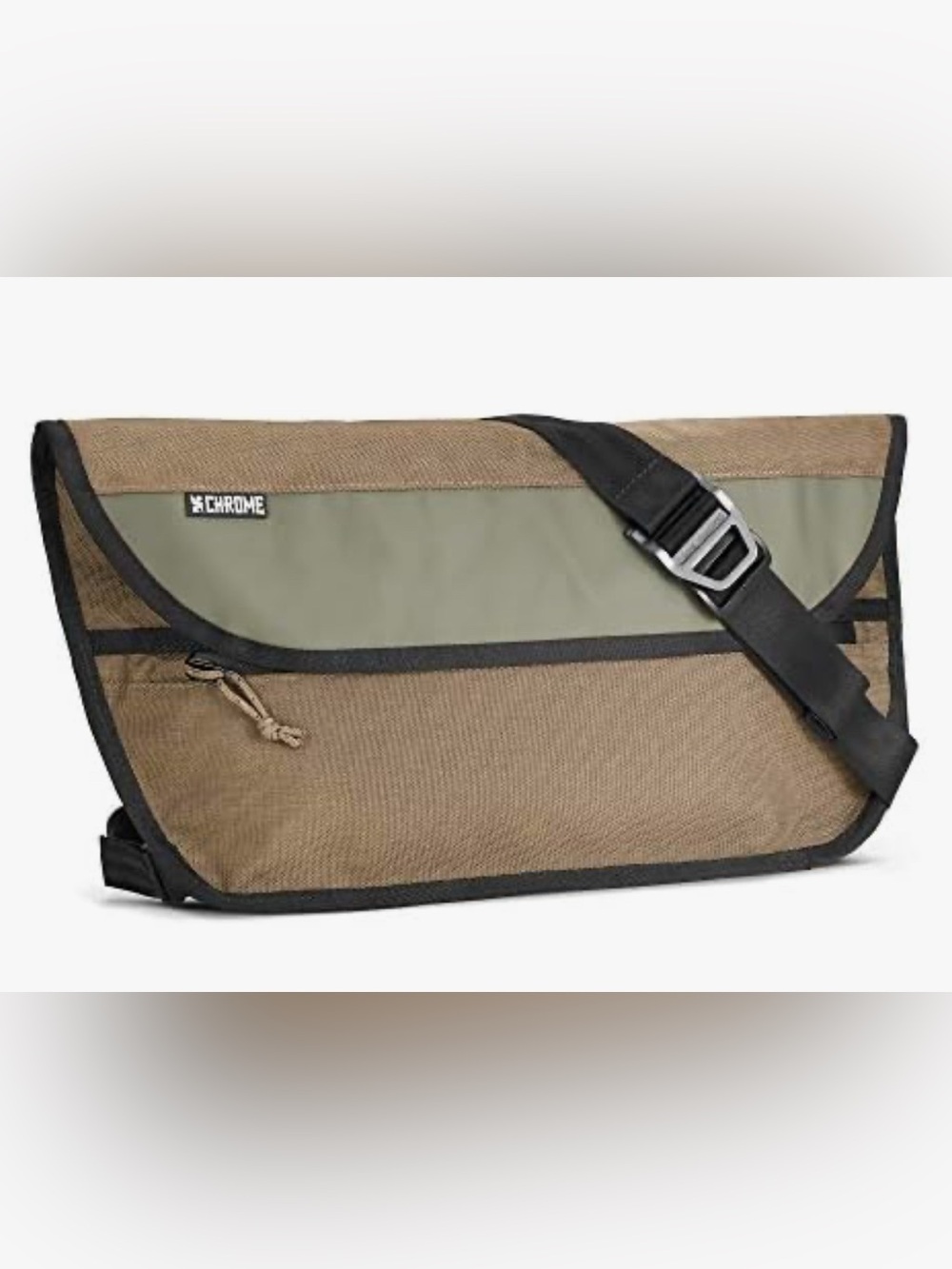 Chrome Industries Pack Shoulder Bag with a 12L Water Resistant 2 tone Crinkle